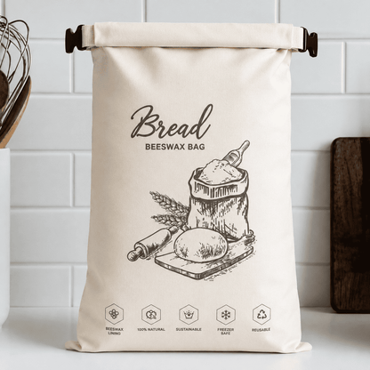 Halisse™ - Bolsa de Cera de Abeja para Pan Fresco